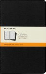 Schrift Moleskine 130x210mm lijn 160pag zwart 3st - Moleskine - 9788883704956