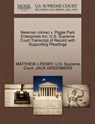 Newman (Anne) V. Piggie Park Enterprises Inc. U.S. Supreme Court Transcript of Record with Supporting Pleadings - Matthew J (John Jay College of Criminal Justice Perry ; Jack Greenberg - 9781270573814