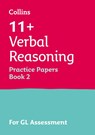 11+ Verbal Reasoning Practice Papers Set B - Collins 11+ - 9780008278045