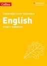 Collins Cambridge Lower Secondary English – Lower Secondary English Workbook: Stage 7 - Julia Burchell ; Mike Gould ; Richard Patterson ; Alison Ramage ; Lucy Toop - 9780008482923