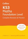 KS3 Maths Foundation Level All-in-One Complete Revision and Practice - Collins KS3 - 9780008551445