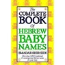 The Complete Book of Hebrew Baby Names - Smadar S. Sidi - 9780062548504