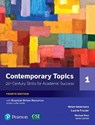 Contemporary Topics 1 with Essential Online Resources - Helen Solorzano ; Laurie Frazier - 9780134400648