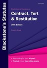 Blackstone's Statutes on Contract, Tort & Restitution - Francis (Senior Research Fellow Rose - 9780198971238