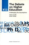 The Debate on Higher Education - Adrian Seville ; James Tooly ; James Tooley - 9780255364096