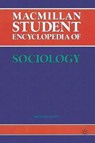 Macmillan Student Encyclopedia of Sociology - MANN,  Michael - 9780333281949