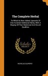 The Complete Herbal - CULPEPER,  Nicholas - 9780353182325