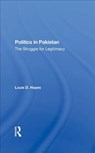 Politics In Pakistan - Louis D Hayes - 9780367283681