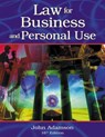 Law for Business and Personal Use - ADAMSON,  John (Southwest Missouri State University) - 9780538436229