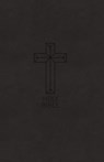 NKJV, Thinline Bible, Compact, Leathersoft, Black, Red Letter, Comfort Print - Thomas Nelson - 9780718075521