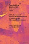Attitudes toward Political Authoritarianism in Economically Advanced Democracies - Amy C. (University of Gothenburg) Alexander ; Gefjon (Leuphana University of Luneburg and University of Hamburg) Off - 9781009374323