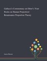 Gallucci's Commentary on Durer's 'Four Books on Human Proportion' - James Hutson - 9781013295249