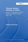 Thomas Salmon: Writings on Music - Benjamin Wardhaugh - 9781032927619