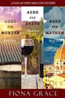 A Tuscan Vineyard Cozy Mystery: Aged for Murder (#1), Aged for Death (#2), and Aged for Mayhem (#3) - Fiona Grace - 9781094372617