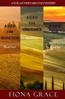 A Tuscan Vineyard Cozy Mystery: Aged for Seduction (#4), Aged for Vengeance (#5), and Aged for Acrimony (#6) - Fiona Grace - 9781094374451