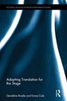 Adapting Translation for the Stage - Geraldine Brodie ; Emma Cole - 9781138218871
