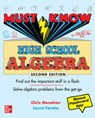 Must Know High School Algebra, Second Edition - MONAHAN,  Christopher ; Favata, Laura - 9781264286393