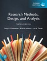 Research Methods, Design, and Analysis, Global Edition - Larry Christensen ; Robert Johnson ; Lisa Turner - 9781292469812