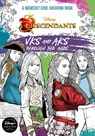 Descendants: A Wickedly Cool Coloring Book: VKs and AKs Through the Ages - DISNEY BOOK GROUP - 9781368113243