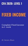 CFA 2026 Level 1: Fixed Income - Dr. M. Imran Ahsan - 9781393120285