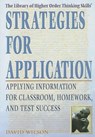 Strategies for Application - WILSON,  David - 9781404206540