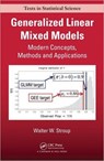 Generalized Linear Mixed Models - STROUP,  Walter W. - 9781439815120