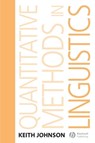Quantitative Methods In Linguistics - Keith Johnson - 9781444360431