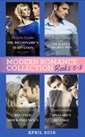 Modern Romance April 2019 Books 5-8: Spaniard's Baby of Revenge / Reunited by a Shock Pregnancy / The Sicilian's Secret Son / The Billionaire's Virgin Temptation - Clare Connelly ; Chantelle Shaw ; Angela Bissell ; Michelle Conder - 9781474095471