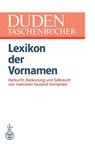 Lexikon der Vornamen - Gunther Drosdowski - 9781475711004