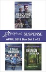 Harlequin Love Inspired Suspense April 2019 - Box Set 2 of 2 - Maggie K. Black ; Laurie Alice Eakes ; Amity Steffen - 9781488040948