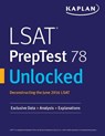 LSAT PrepTest 78 Unlocked - Kaplan Test Prep - 9781506223360