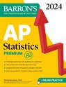 AP Statistics Premium, 2024: 9 Practice Tests + Comprehensive Review + Online Practice - Martin Sternstein Ph.D. - 9781506288154