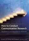 How to Conduct Communication Research - Kristina M Scharp ; Elizabeth Dorrance Hall - 9781516587575