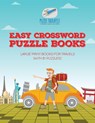 Easy Crossword Puzzle Books Large Print Books for Travels (with 81 puzzles!) - Puzzle Therapist - 9781541943582