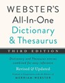 Webster's All-In-One Dictionary and Thesaurus, Third Edition - Merriam-Webster - 9781596951846