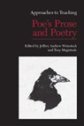 Appraoches to Teaching Poe's Prose and Poetry - Jeffrey Andrew Weinstock - 9781603290111
