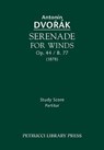 Serenade for Winds, Op.44 / B.77 - DVORAK,  Antonin - 9781608741038