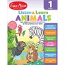 Animals, Grade 1 Workbook: Listen and Learn Audio Workbook, Reading and Math - Evan-Moor Educational Publishers - 9781645141860