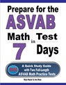 Prepare for the ASVAB Math Test in 7 Days - Reza Nazari ; Ava Ross - 9781646121359