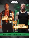 Steve Austin vs. Dwayne Johnson: Wrestling Legends Face Off - Elliott Smith - 9781669089551
