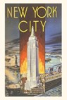 Vintage Journal Empire State Building, New York City - Found Image Press - 9781680819809
