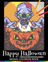 Happy Halloween Color by Numbers for Adults: Mosaic Coloring Book Stress Relieving Design Puzzle Quest - Nox Smith - 9781689287746
