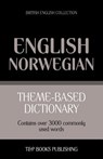 Theme-based dictionary British English-Norwegian - 3000 words - Andrey Taranov - 9781784920180