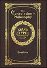 Large Print - The Consolation of Philosophy - Grand Type Collector's Edition - Matte Hardcover with Dust Jacket - Boethius - 9781834123288