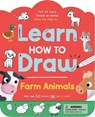 Learn How to Draw: Farm Animals: With Over 50 Stickers & Lots to Color - Igloobooks - 9781837955732