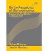 On the Reappraisal of Microeconomics - Robert U. Ayres ; Katalin Martinas - 9781845422721