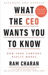What the CEO Wants You to Know - CHARAN,  Ram - 9781847942166