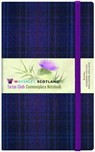WAVERLEY THISTLE TARTAN CLOTH HARDBACK LARGE COMMONPLACE NOTEBOOK/JOURNAL - Liz Small - 9781849345460