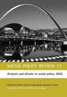 Social Policy Review 17 - Martin Powell ; Linda Bauld ; Karen Clarke - 9781861346704