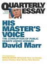 His Master's Voice - David Marr - 9781863954051